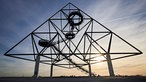 Sommerferien im Ruhrgebiet: Tetraeder auf der Halde Beckstraße in Bottrop
