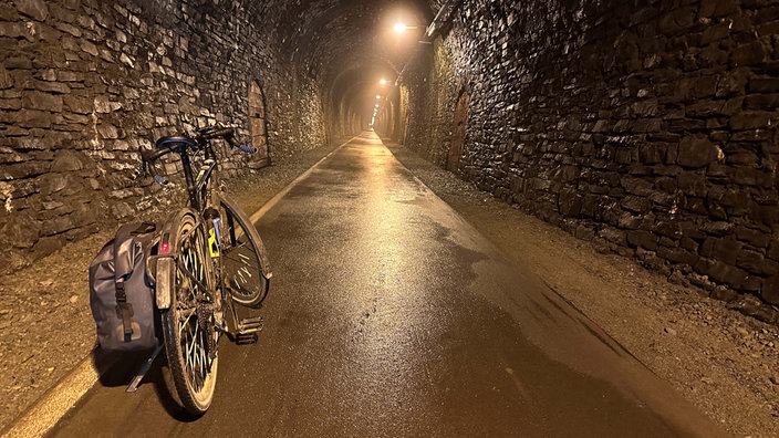 Der Fledermaustunnel auf dem SauerlandRadring