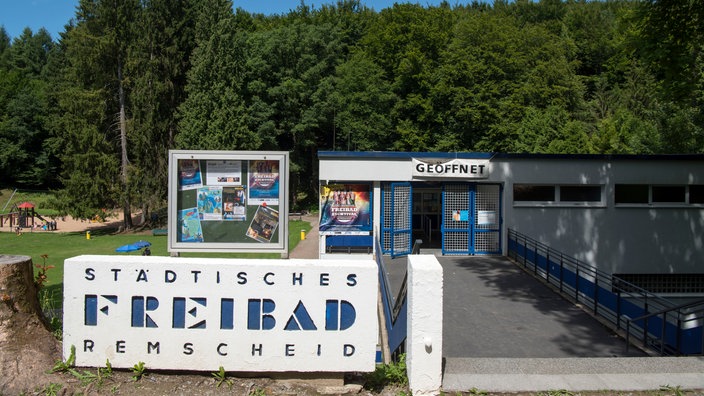 Das Waldfreibad Eschbachtal in Remscheid