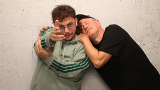 Ryko mit WDR 2 Moderator Olli Briesch