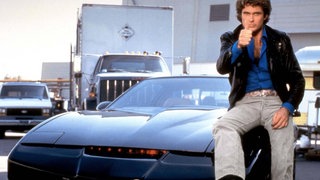David Hasselfoff in "Knight Rider"