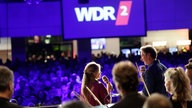 Marco Schreyl und Michelle Fausten begrüßen das Publikum