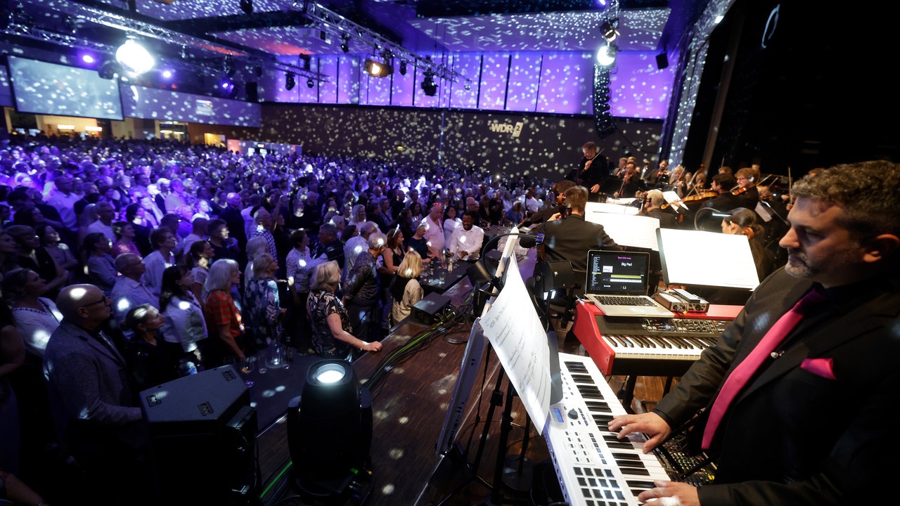 Das WDR 2 Funkhausorchester bei der Hausparty in Siegburg