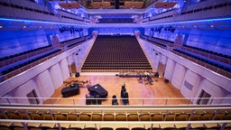 Leerer Saal des Konzerthauses Dortmund.