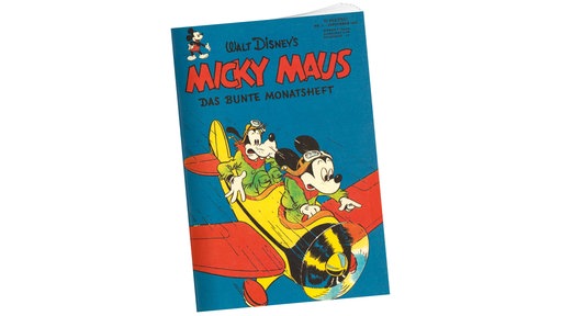 Cover der ersten Ausgabe des "Micky Maus"-Hefts aus dem Jahr 1951.