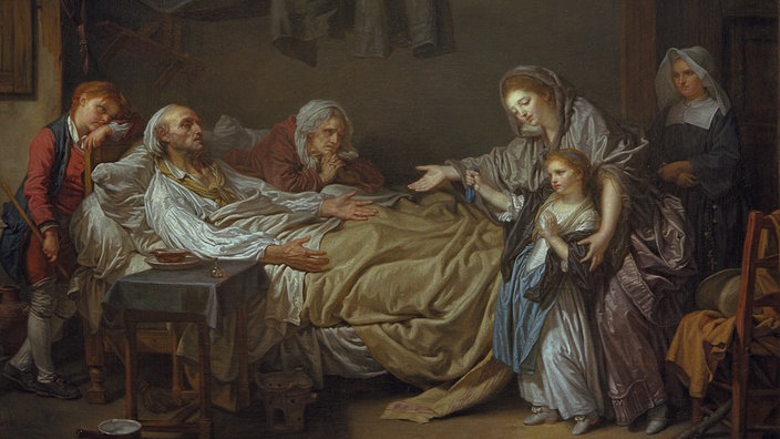 J.B.Greuze - Die barmherzige Dame