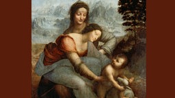 Leonardo da Vinci - Hl. Anna Selbdritt
