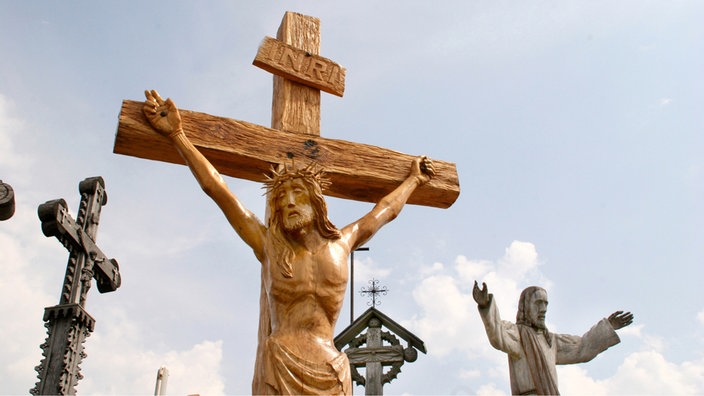 Jesus am Kreuz