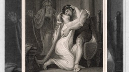 Odysseus kehrt zu seiner Frau Penelope zurück.