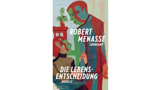 Buchcover: "Die Lebensentscheidung" von Robert Menasse.
