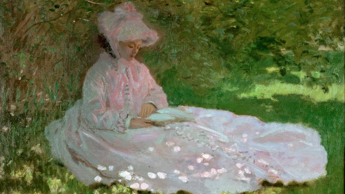Monet, Claude - “La liseuse” (Die Leserin)