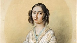 Das Beitragsbild der WDR3 Vesper "Frauen in der Musik & 'La voce della donna'" zeigt ein Porträt der Komponistin Fanny Hensel