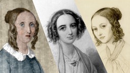Louise Farrenc, Fanny Hensel, Clara Schumann.