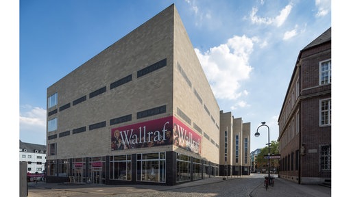 Außenansicht: Das Wallraf-Richartz-Museum in Köln.