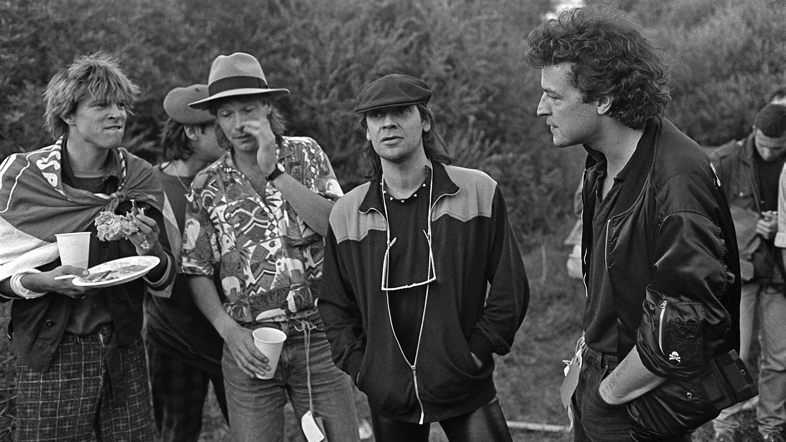 Musiker 1986 auf dem Anti-Wackersdorf-Festival