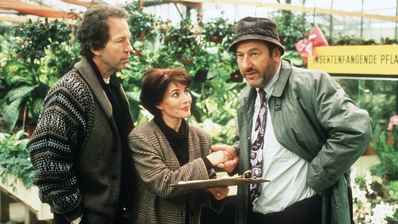 Hartmut Becker, Christine Wodetzky und Manfred Krug in "Liebling Kreuzberg"