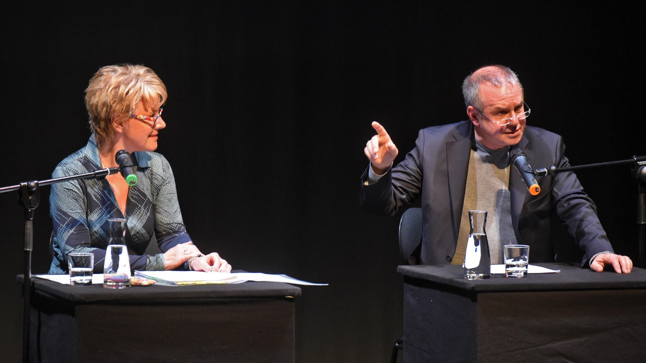 Mariele Millowitsch und Joachim Król