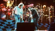 Roger Daltrey und John Entwistle auf der Bühne in New York.