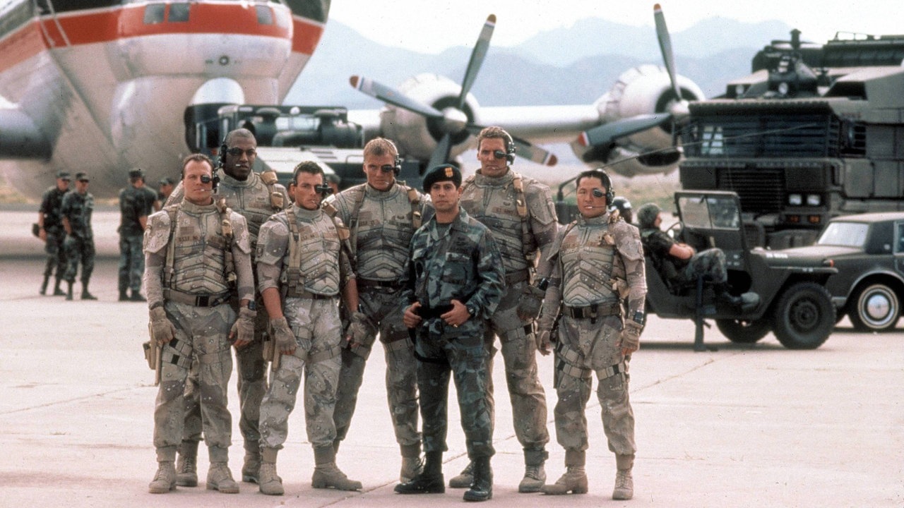 Filmszene aus: Universal Soldier USA 1992 von Roland Emmerich 