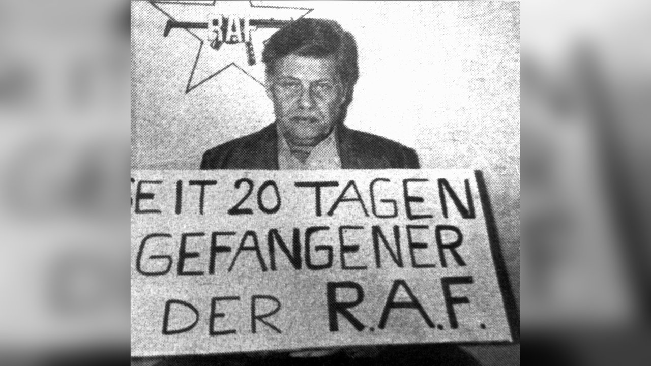 Hanns Martin Schleyer wird von der R.A.F. entführt