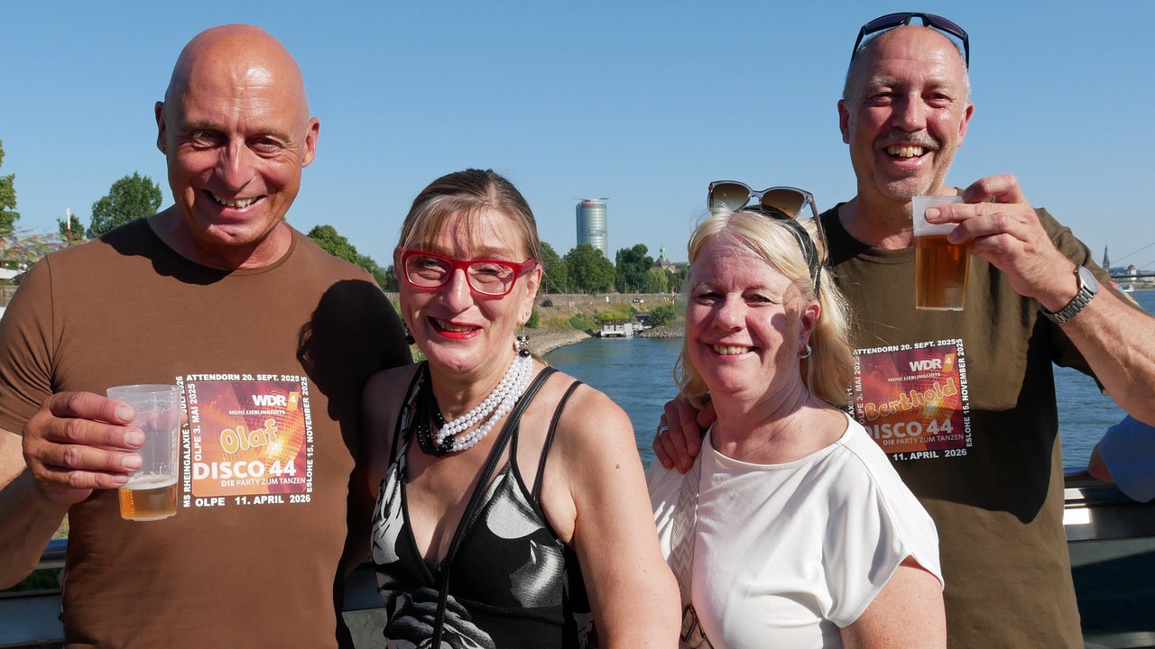 Die Disco 44 auf der MS RheinGalaxy in Düsseldorf