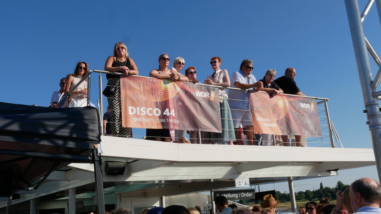 Die Disco 44 auf der MS RheinGalaxy in Düsseldorf