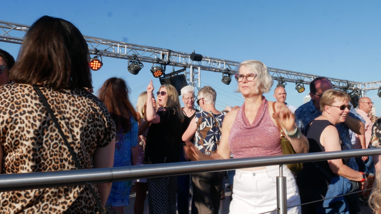 Die Disco 44 auf der MS RheinGalaxy in Düsseldorf