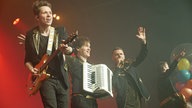 Die Band Scharmöör auf der Bühne
