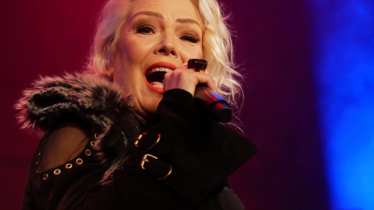 Die Sängerin Kim Wilde