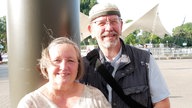 Ehepaar vor dem Konzert