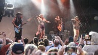 Musiker von Rednex beim WDR 4 Sommer Open Air in Münster am 31.07.2026