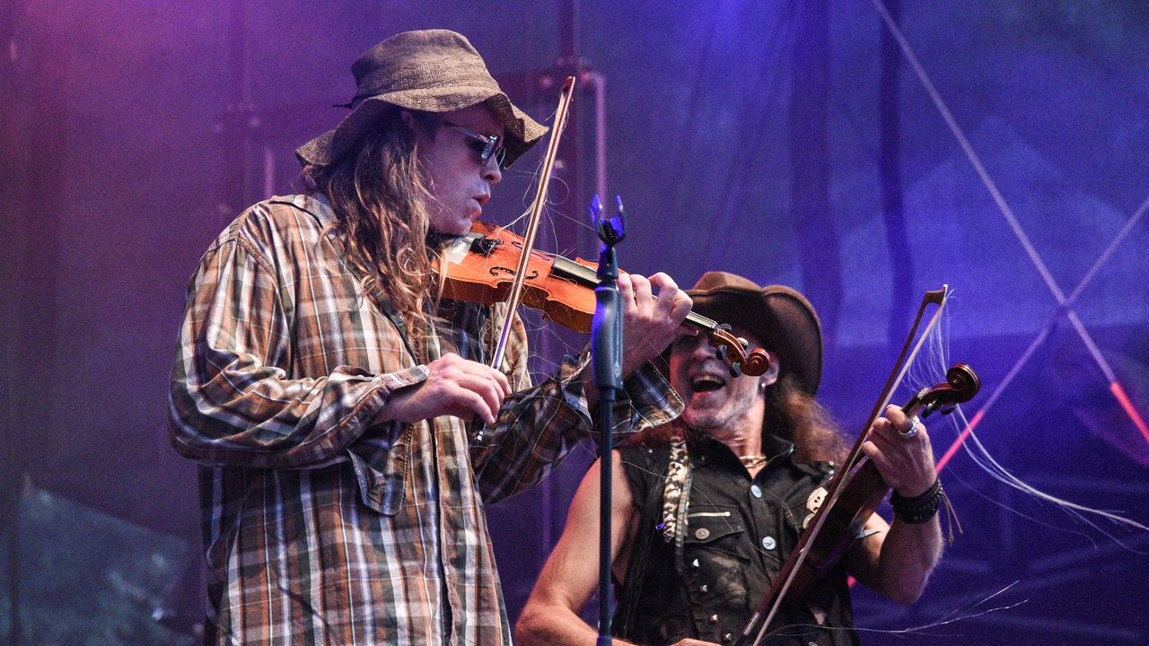 Musiker von Rednex beim WDR 4 Sommer Open Air in Münster am 31.07.2026