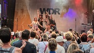 Musiker von Rednex beim WDR 4 Sommer Open Air in Münster am 31.07.2026