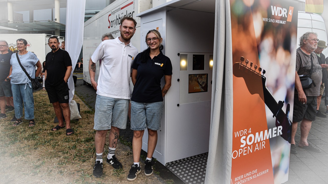 Luzie und Timon vom WDR 4-Team