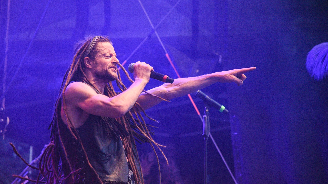 Musiker von Rednex beim WDR 4 Sommer Open Air in Münster am 31.07.2026