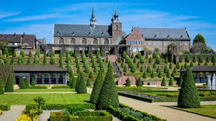 Der Terrassengarten am Kloster Kamp