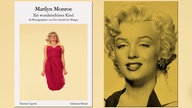 Buchcover: "Marilyn Monroe, Ein wunderschönes Kind" und "Silver Marilyn. Marilyn Monroe und die Kamera"