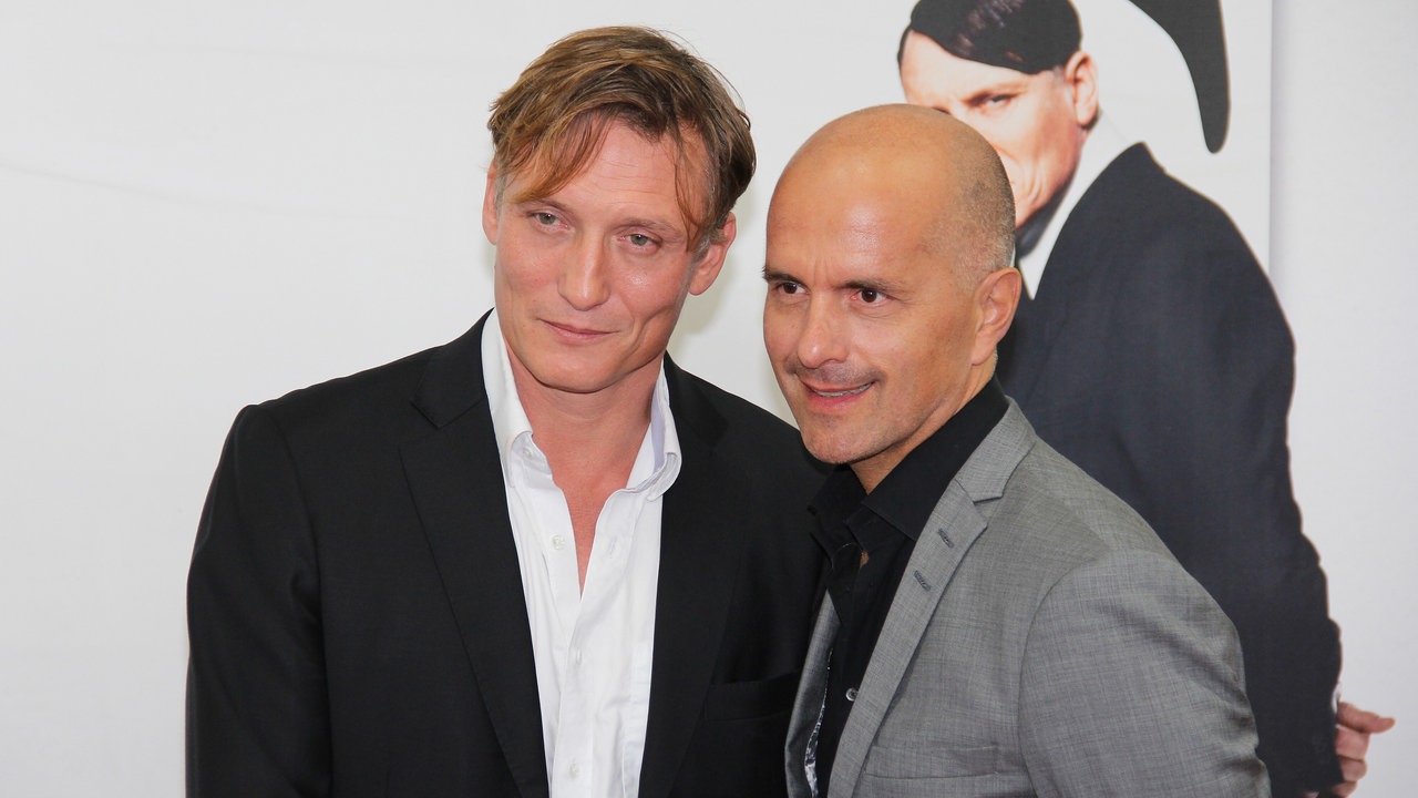 Oliver Masucci und Christoph Maria Herbst besuchen die Weltpremiere von "Er ist wieder da" am 06.10.2015 im Zoo Palast in Berlin
