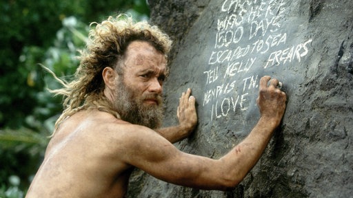 Tom Hanks in "Cast away - Verschollen"