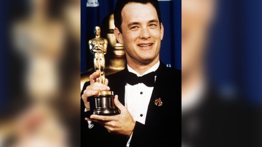 Tom Hanks bei der Verleihung der Academy Awards 1994: Oscar als bester Hauptdarsteller für seine Rolle in "Philadelphia"