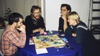 Vier Freunde spielen eine Partie Risiko (1980)
