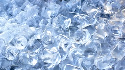 Viele Eiswürfel