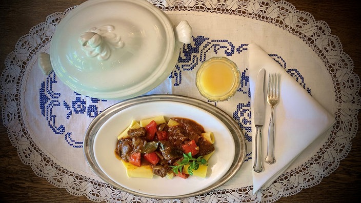 Mediterranes Rindfleischragout