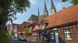 Der Ludgerus-Dom in der Altstadt von Billerbeck 