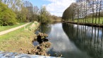 Auf "Krautschau" in Fröndenberg: Weitblick über die Ruhr-Auen und den Fluss vom "Ruhrbalkon" 