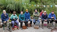 Pilzwanderung im Wodantal: Teilnehmer der Wandergruppe