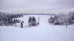 Bad Berleburg-Wunderthausen: Weitblick über schneebedeckte Landschaft