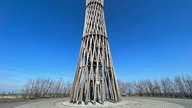 Die Wendeltreppe zur Aussichtsplattform