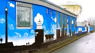 Wandern durch Dortmund: Graffiti-Hotspot im Petroleumhafen 