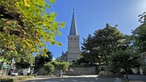 Die Altstadt in Mülheim am Fuß des Kirchenhügels
